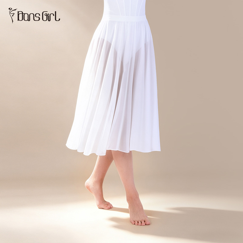 Long Chiffon Skirt