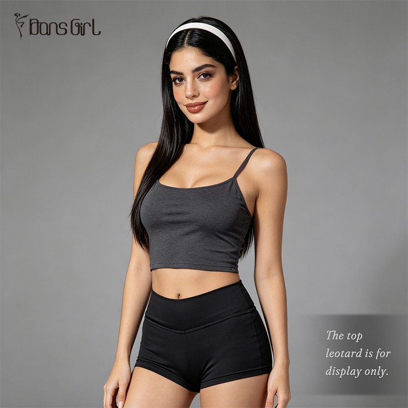 Girls Wide Waist Dance Shorts