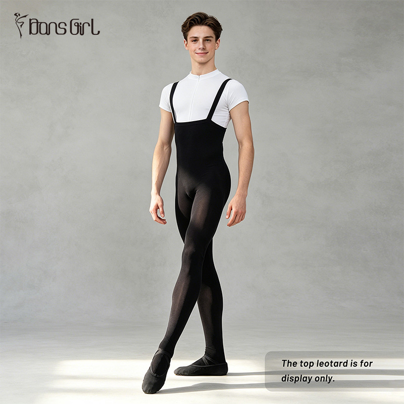 Men‘s Wide Strip Camisole Footed Unitards