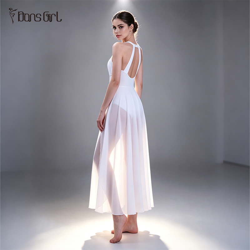 Long Lyrical Ballet Modern Dance Dress