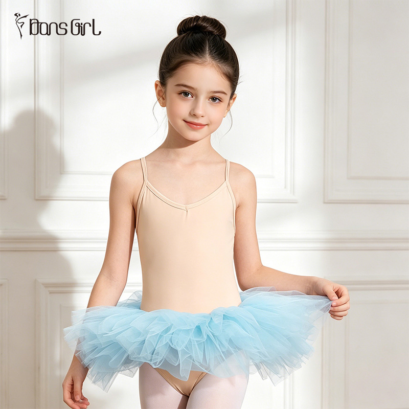 DonsGirl Kids Camisole Tutu Leotard