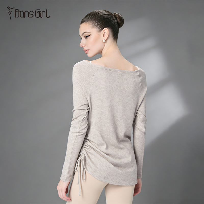 DonsGirl Ballet Warm-Up Long Sleeve Top