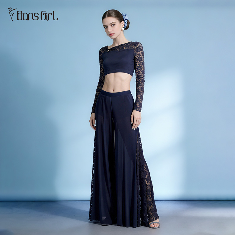 Dancewear Tops and Pants Suit