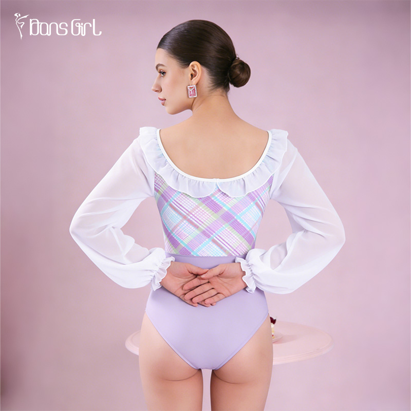 DonsGirl Long Sleeve Ballet Leotard
