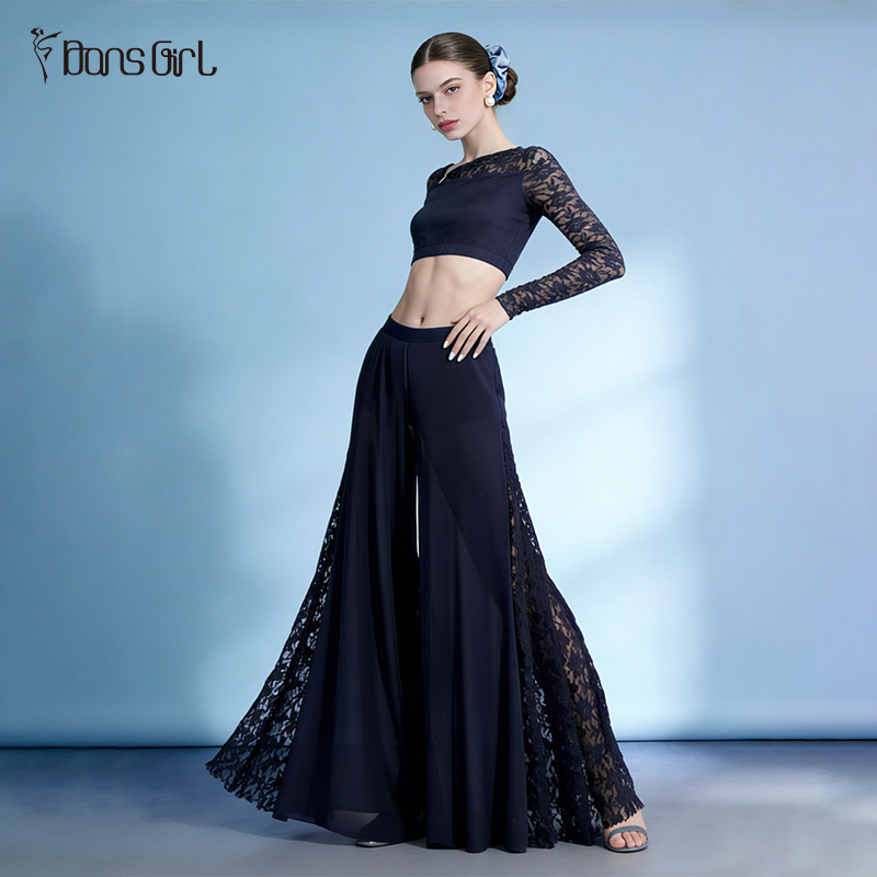Dancewear Tops and Pants Suit