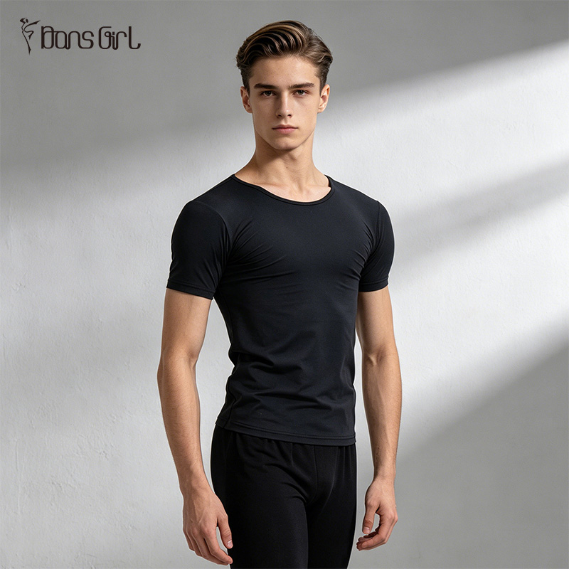 Men's Round Neck Short Sleeve T-shirt